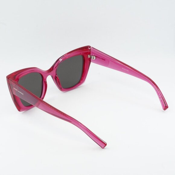?️ New Saint Laurent SL552 004 Sunglasses - Pink Frame, Black Lenses main image 10